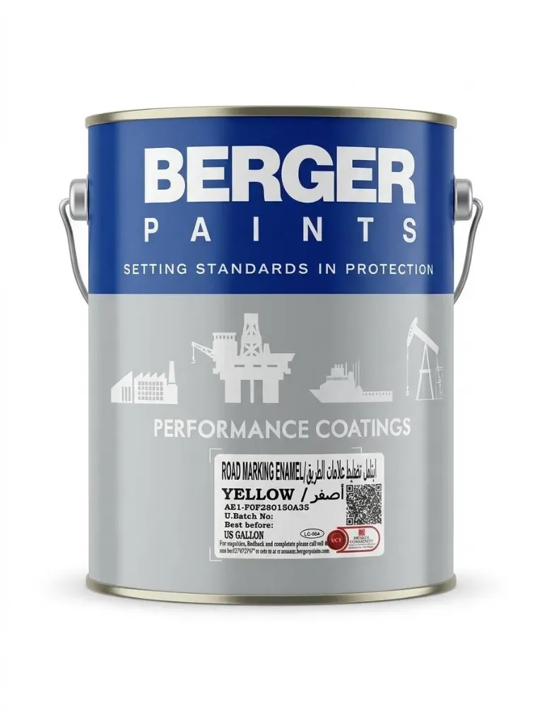 BERGER ROAD MARKING  ENAMEL (yellow/white)